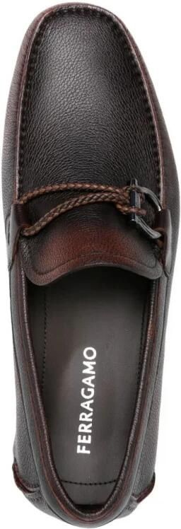 Ferragamo Gancini Hardware Loafers - Foto 4