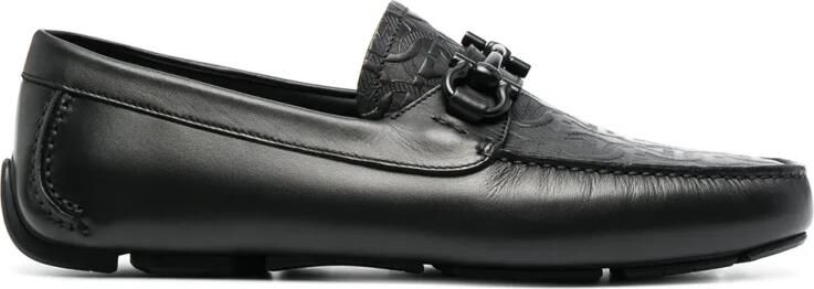 Ferragamo Gancini-Logo Loafers - Foto 2