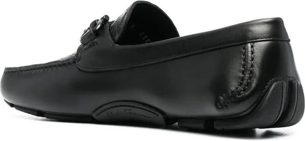 Ferragamo Gancini-Logo Loafers