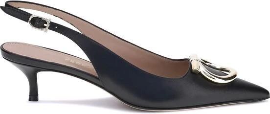 Ferragamo Gancini Slingback Pumps