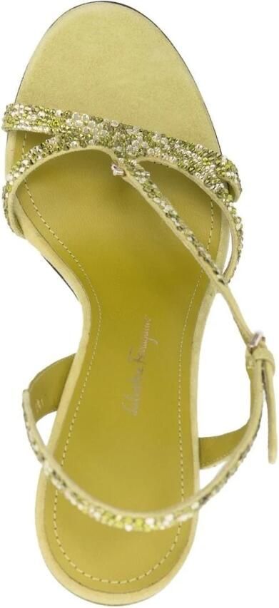 Ferragamo Gancini Strass Sandalen - Foto 2