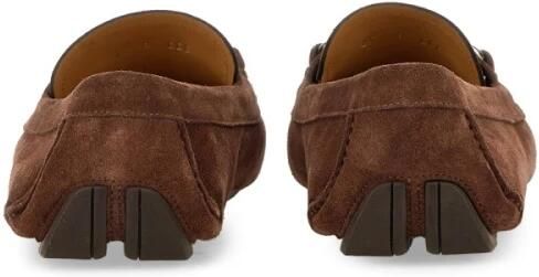 Ferragamo Gancini Suède Loafers - Foto 5