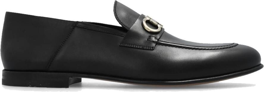 Salvatore Ferragamo GIN Loafers Stijlvolle Platte Schoenen voor Black - Foto 5