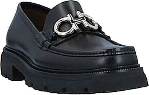 Ferragamo Golden Buckle Sneakers