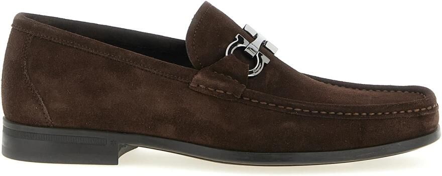 Ferragamo Grandioso 2 Suede Loafers