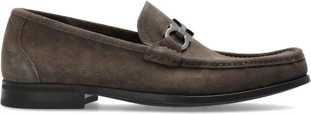 Ferragamo Grandioso Suede Loafers