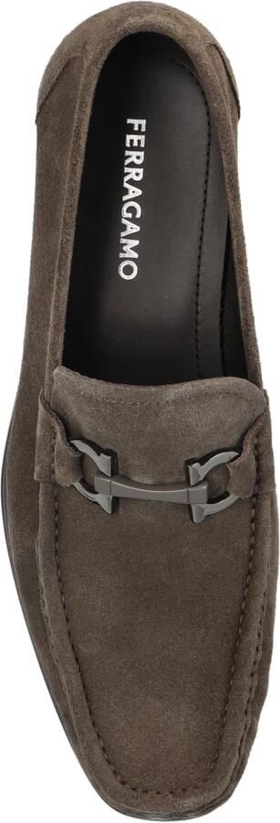 Ferragamo Grandioso Suede Loafers - Foto 6