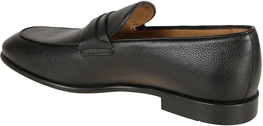 Ferragamo Hammered Leather Gancini Loafers - Foto 2