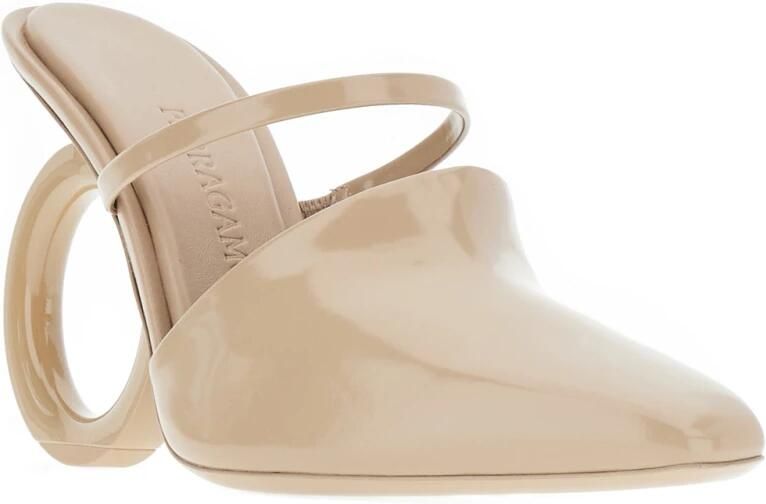 Salvatore Ferragamo Hakschoenen Beige Dames - Foto 2