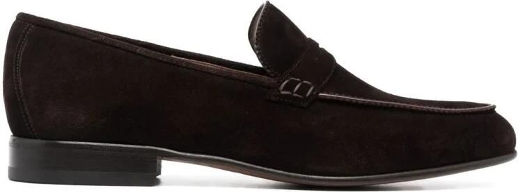 Ferragamo Hickory Penny Loafers