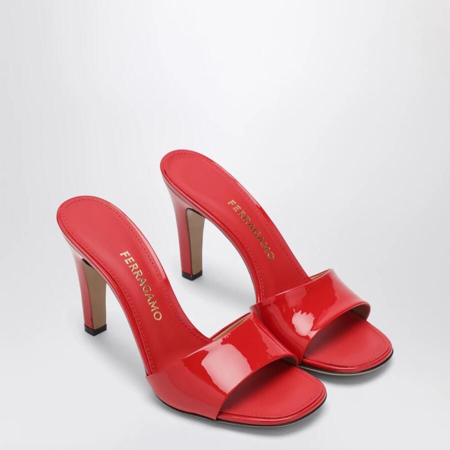 Ferragamo High Slide Heeled Mule - Foto 2