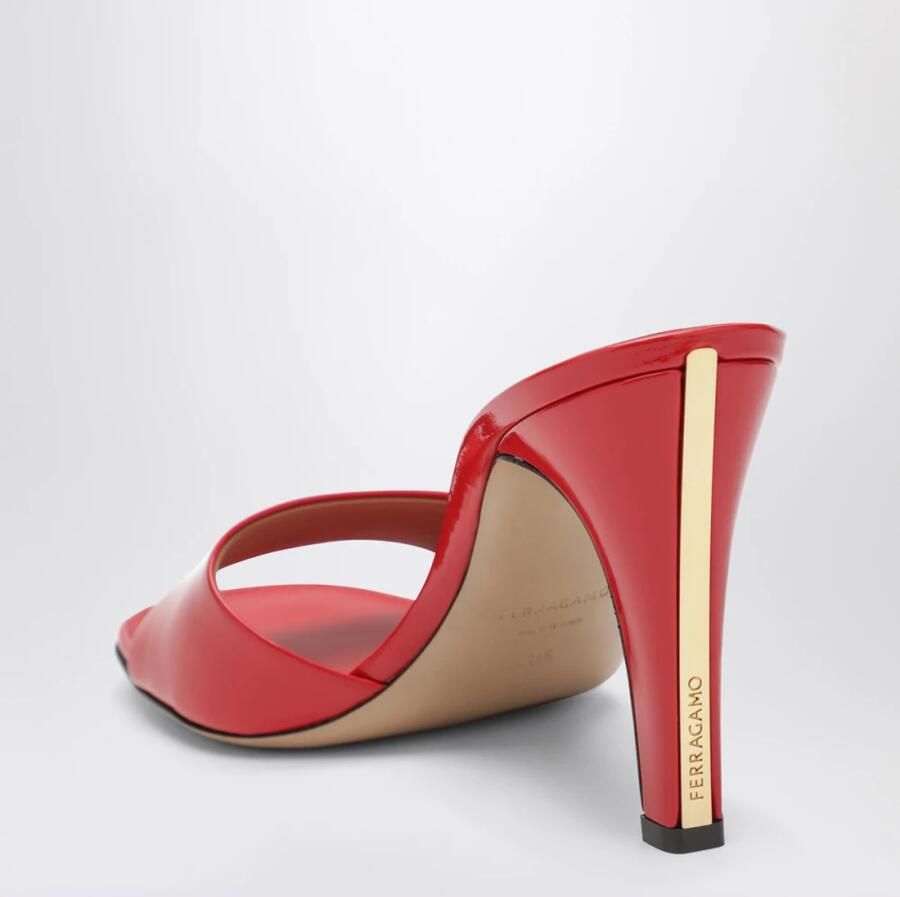 Ferragamo High Slide Heeled Mule - Foto 4