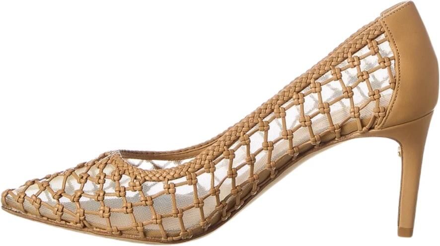 Ferragamo Ilary N70 Mesh & Leather Pumps - Foto 2