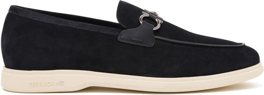 Salvatore Ferragamo Platte Schoenen voor Vrouwen Black Heren - Foto 3