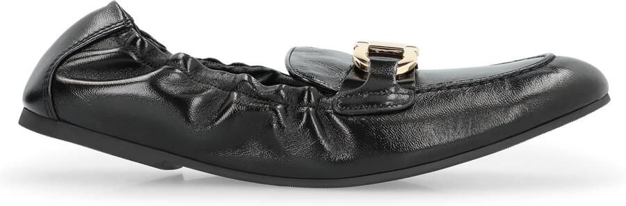 Ferragamo Dames Schoenen Loafer Zwart Ss25 - Foto 4