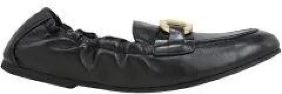Ferragamo Jodie leren loafers