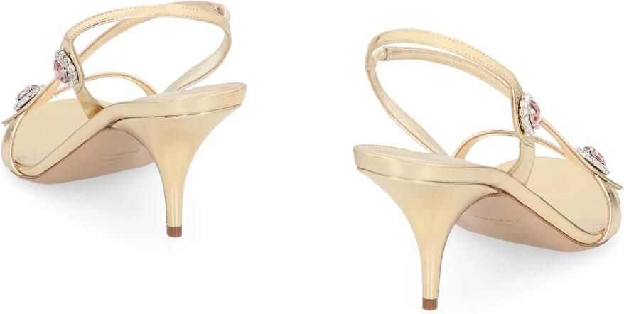 Ferragamo Laminated Leather Sandals - Foto 2