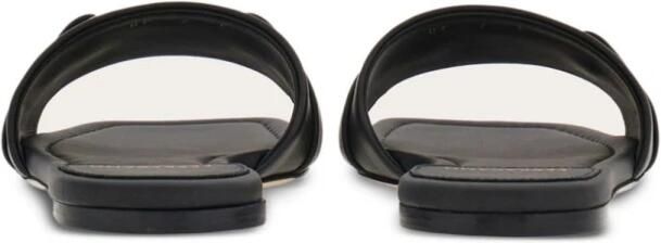 Salvatore Ferragamo Luxe sandalen van kalfsleer met vierkante neus Black Dames - Foto 2