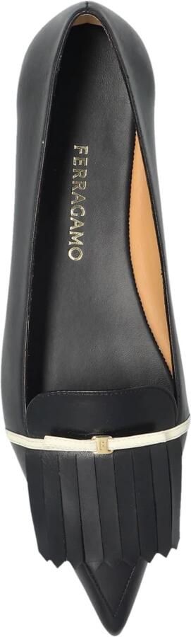 Ferragamo Leren Ballerina Flats - Foto 2