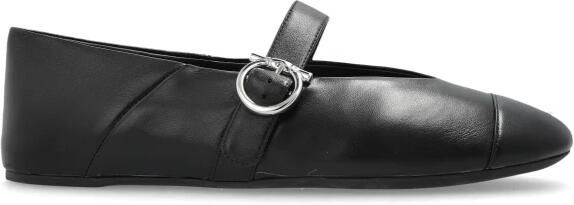 Ferragamo Leren balletflats