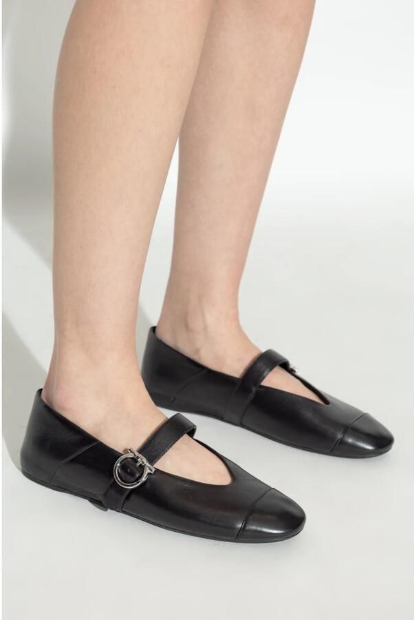 Ferragamo Leren balletflats - Foto 2