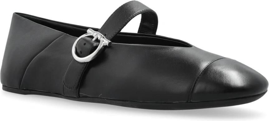 Ferragamo Leren balletflats - Foto 5