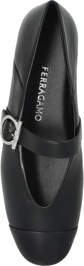 Ferragamo Leren balletflats - Foto 6