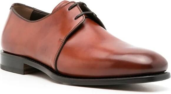 Ferragamo Leren Derby Schoenen