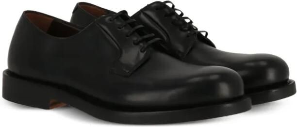 Ferragamo Leren Derby Schoenen - Foto 2