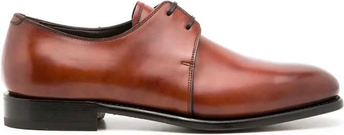 Ferragamo Leren Derby Schoenen