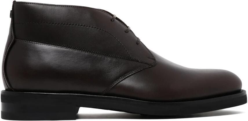 Ferragamo Leren enkellaarzen