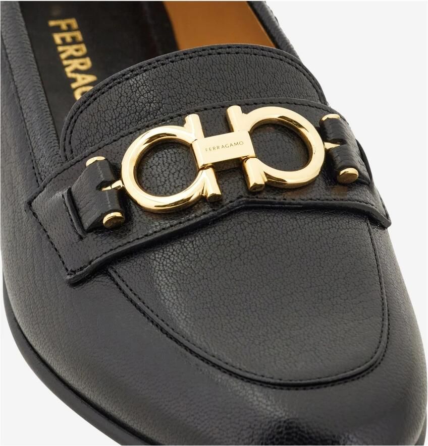 Ferragamo Leren Loafers met Lus - Foto 2