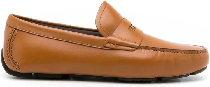 Ferragamo Leren Penny Driving Loafers