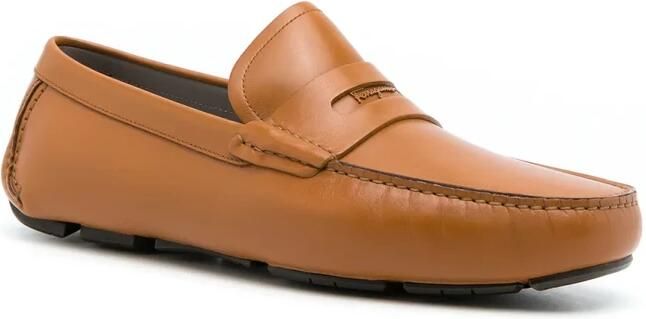 Ferragamo Leren Penny Driving Loafers - Foto 2