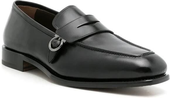 Ferragamo Leren Penny Loafers - Foto 2
