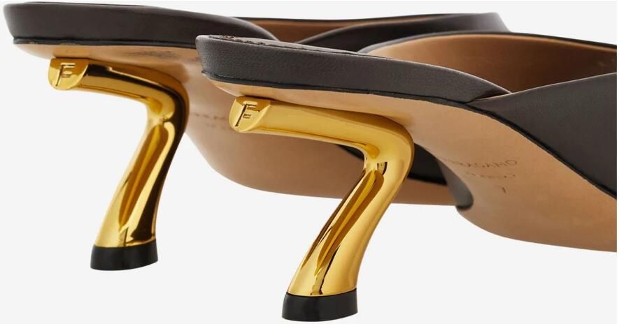 Ferragamo Leren Sandalen - Foto 2