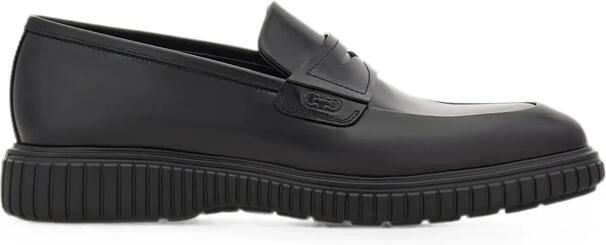 Ferragamo Loafer met ronde neus
