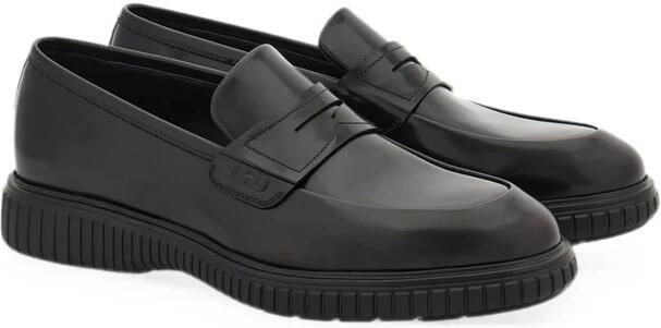 Ferragamo Loafer met ronde neus - Foto 5