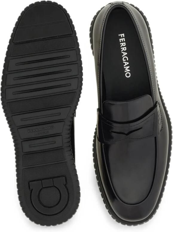 Ferragamo Loafer met ronde neus - Foto 3