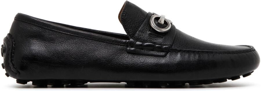 Salvatore Ferragamo Zwarte Loafers Regular Fit Geschikt voor alle temperaturen 100% leer Black Heren - Foto 2