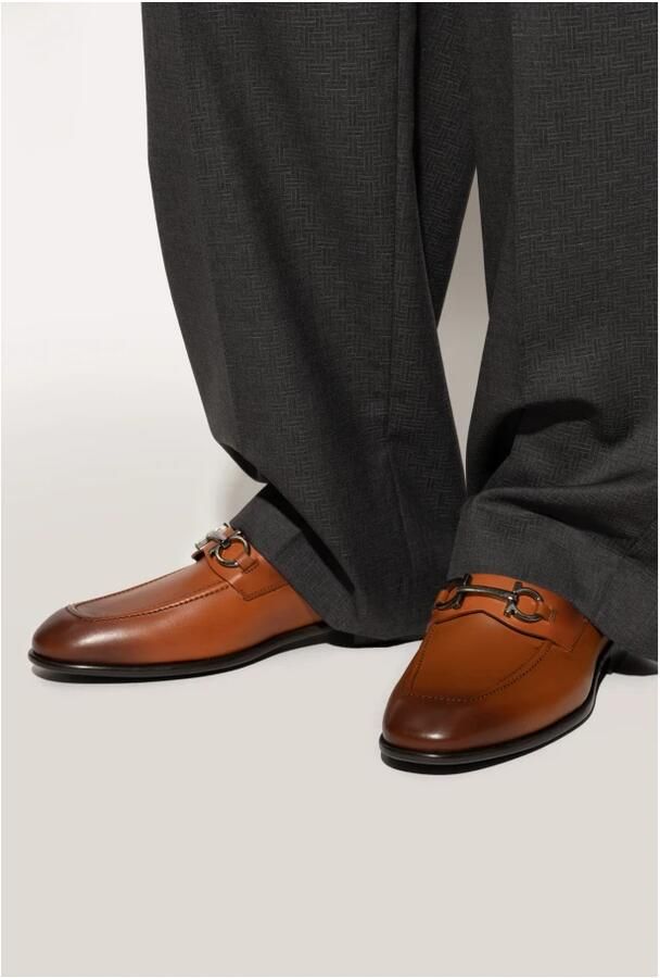 Ferragamo Mocassin met Gancini-ornament - Foto 2