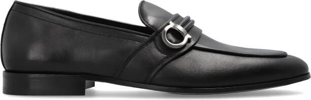 Ferragamo Loafers van zadelleer