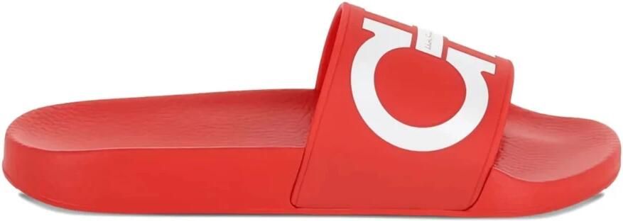 Ferragamo Logo-Motief Slippers