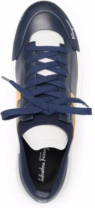 Ferragamo Logo-Print Vetersneakers - Foto 2