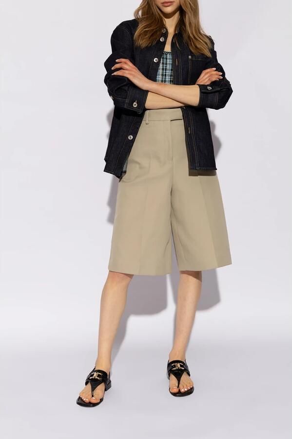 Ferragamo Zwarte leren teenslippers - Foto 3