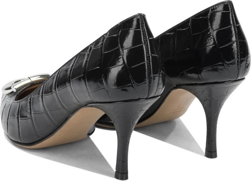 Ferragamo Maxi Gancini 70mm Pumps - Foto 4