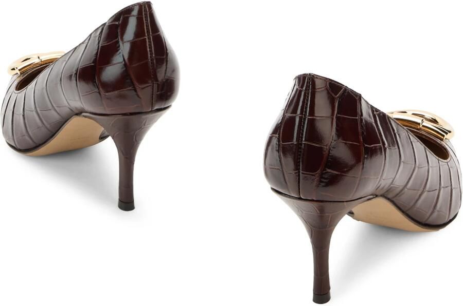 Ferragamo Décolleté Maxi Gancini - Foto 4