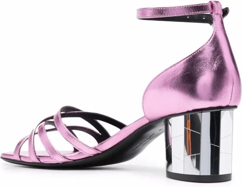 Ferragamo Mirrored 60mm Heel Sandals - Foto 2