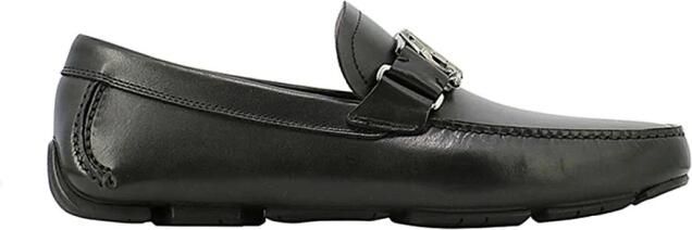 Salvatore Ferragamo Leather Loafers with Logo Buckle - Foto 2