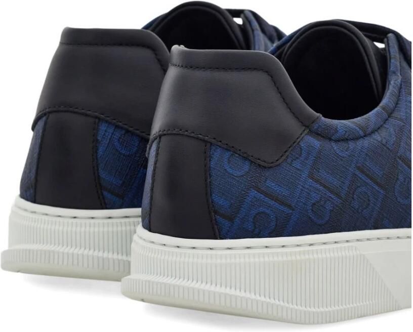 Ferragamo Monogram Panel Low-top Sneakers - Foto 3